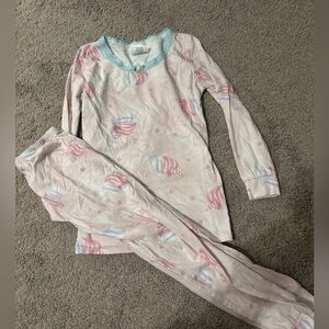 Esme Pink Unicorn Girls Pajamas. Size 4